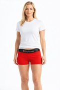 Boxershort Dames Rood